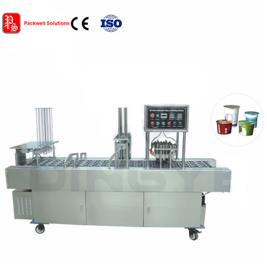 Automatic Cup Filling and Sealing Machine