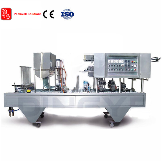 Automatic Cup Filling And Sealing Machine