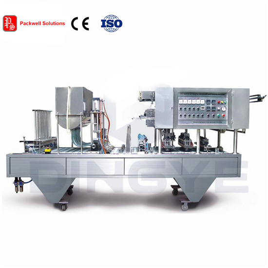 Automatic Cup Filling And Sealing Machine