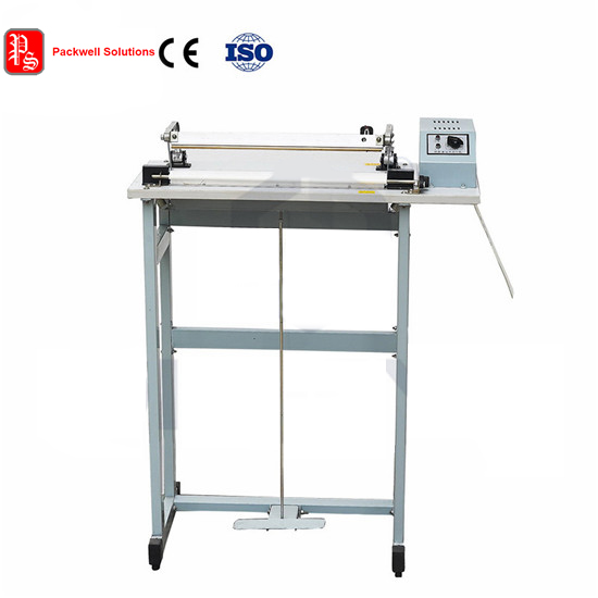 Foot Stamping sealing and cutting maching