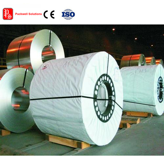 Steam label shrink packing machine